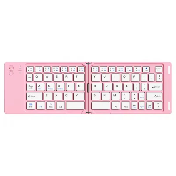 Mini clavier sans fil portable pliable et rechargeable, compatible Bluetooth pour – Clavier pliable Bluetooth B028T