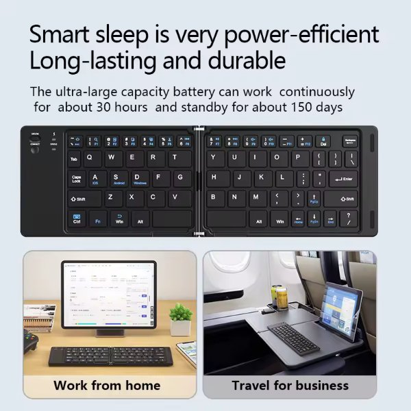 Clavier pliable Bluetooth B028T