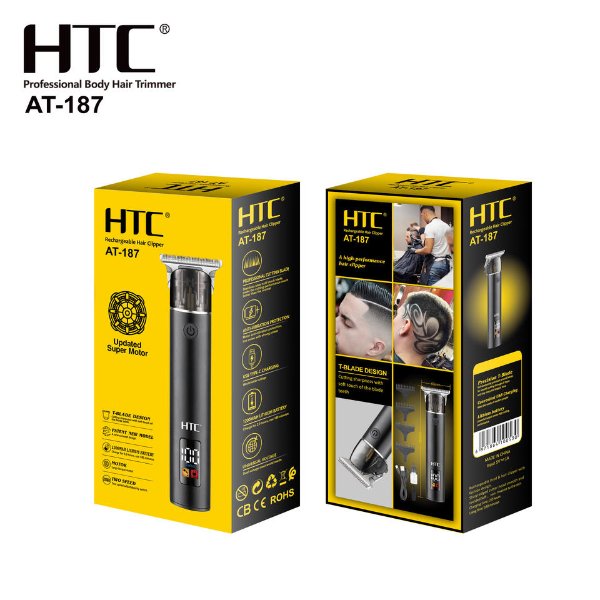 Tondeuse sans fil rechargeable – HTC AT-187