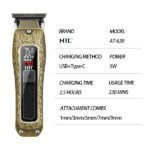 Tondeuse sans fil rechargeable – HTC AT-639