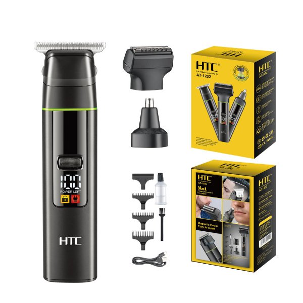Tondeuse sans fil rechargeable – HTC AT-1202