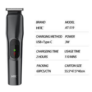 Tondeuse sans fil rechargeable – HTC AT-519