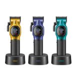 Tondeuse sans fil rechargeable Avec station de charge sans fil – VGR V-886C