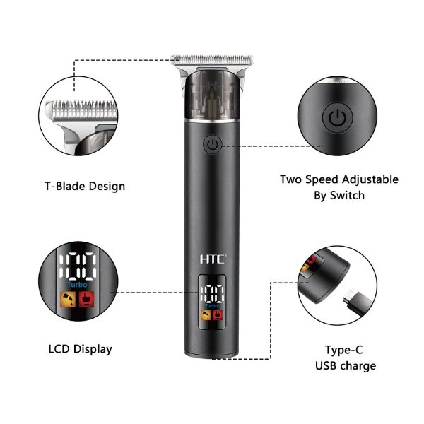 Tondeuse sans fil rechargeable – HTC AT-187