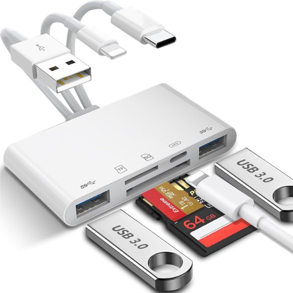 All-Round Camera Card Reader