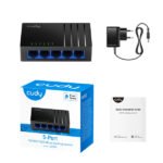 Switch 5 ports Gigabit 10/100/1000 Mbps – Cudy GS105D