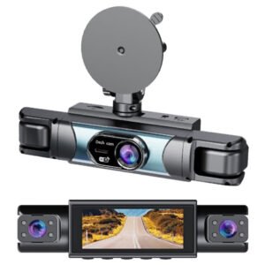Caméra DVR de voiture HD 1080P à double canal avec Wi-Fi intégré, vue grand angle de 150 – DASHCAM C315WF