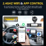 Caméra DVR de voiture HD 1080P à double canal avec Wi-Fi intégré, vue grand angle de 150 – DASHCAM C315WF