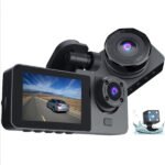 Caméra DVR de voiture Y15 Pro HD 1080P à double objectif, écran IPS de 3 pouces, Wi-Fi – DASHCAM GY-Y15
