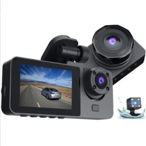 Caméra DVR de voiture Y15 Pro HD 1080P à double objectif, écran IPS de 3 pouces, Wi-Fi – DASHCAM GY-Y15