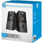 Baffle Ordinateur Multimédia 2.0 , USB/AUX – 6W RMS – HP DHS-2101