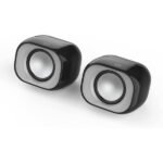 Baffle Ordinateur Multimédia 2.0, USB/AUX – 6W RMS – HP DHS-2111