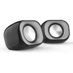 Baffle Ordinateur Multimédia 2.0, USB/AUX – 6W RMS – HP DHS-2111