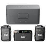 Microphone pour professionnel – écran OLED 1″ – réduction intelligente du bruit – portée – DJI Mic 2 (2 TX + 1 RX + Charging Case)