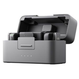 Microphone compact – portée 400 m – 48 heures d’autonomie – annulation active du bruit – DJI Mic Mini (2 TX + 1 RX + Charging Case)