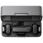 Microphone compact – portée 400 m – 48 heures d’autonomie – annulation active du bruit – DJI Mic Mini (2 TX + 1 RX + Charging Case)