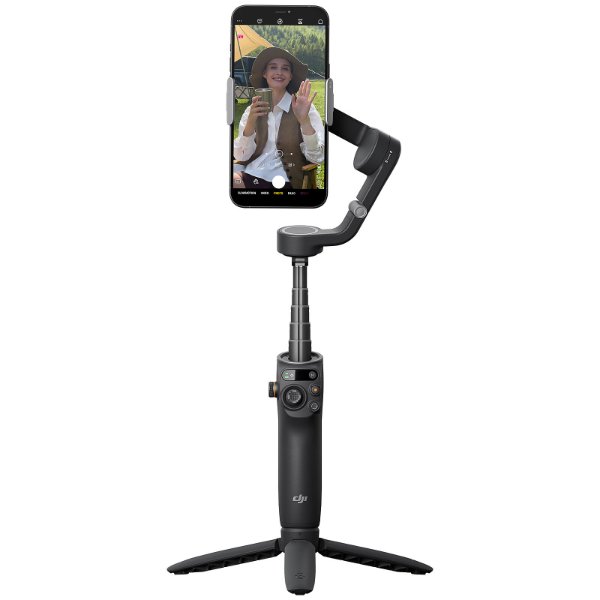 Stabilisateur pour smartphone – Pliable – Attache magnétique – Portrait/Paysage – 6h24 – DJI Osmo Mobile 6