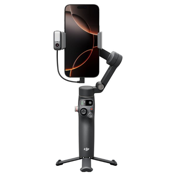 Stabilisateur pour smartphone – Pliable – Attache magnétique – Portrait/Paysage – 10h – DJI Osmo Mobile 8