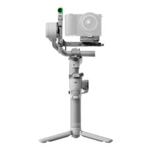 Stabilisateur pour appareil photo – Ecran tactile 1.4″ – Charge maximale 2 kg – Bluetooth – DJI RS 4 Mini Combo