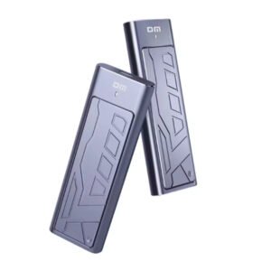 Boîtier disque dur SSD M.2 NVMe vers Type-C 3.2 Gen2 20 Gbit/s en alliage d’aluminium – DM HD2000