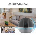 EZVIZ – Caméra IP Wi-Fi intérieur panoramique – Résolution 2K – Jour/Nuit – CS- C6W – EZVIZ C6W (4MP)