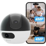 EZVIZ – Caméra IP Wi-Fi à double objectif panoramique et inclinable – C7 Dual 2K+ – EZVIZ C7 Dual 2K+ (4MP)