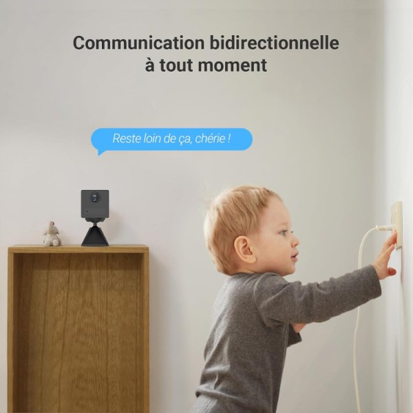 EZVIZ – Mini Caméra IP Wi-Fi intérieur Rechargeable – CB2 – EZVIZ CB2 (2MP)