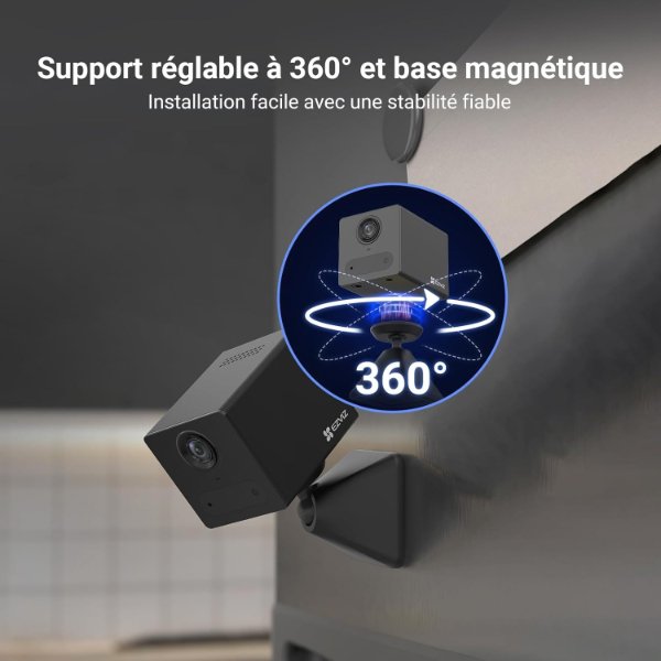 EZVIZ – Caméra 4G intelligente avec batterie – CB2 4G – EZVIZ CB2 4G (4MP)