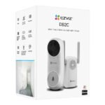 EZVIZ – Sonnette vidéo sans fil avec carillon, Wi-Fi, étanche, vidéo 2K, batterie – DB2C – EZVIZ DB2C