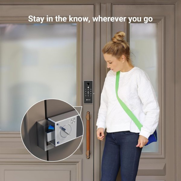 EZVIZ – Serrure connectée en applique – DL03 Pro – EZVIZ DL03 Pro