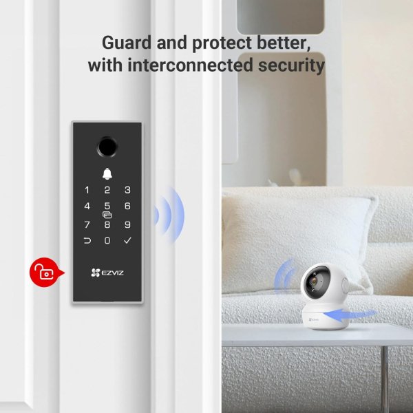 EZVIZ – Serrure connectée en applique – DL03 Pro – EZVIZ DL03 Pro