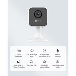 EZVIZ – Caméra IP Wi-Fi intérieur Panoramique 2MP – H1c – EZVIZ H1c (2MP)