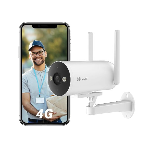 EZVIZ – Caméra 4G extérieur intelligente – H5 – EZVIZ H5 4G 2K (3MP)