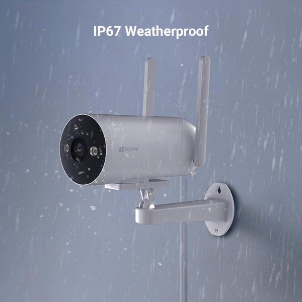 EZVIZ – Caméra 4G extérieur intelligente – H5 – EZVIZ H5 4G 2K (3MP)