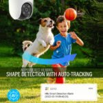EZVIZ – Caméra IP Wi-Fi d’extérieur panoramique et inclinable 2K+ 4MP Jour/Nuit – CS-H8c – EZVIZ H8c 2K+ (4MP)