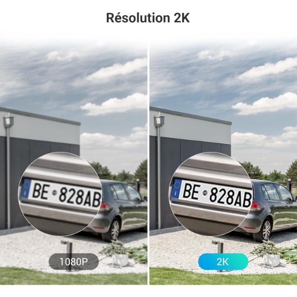 EZVIZ – Vidéophone / Visiophone connecté avec reconnaissance d’empreinte palmaire en 2K – EZVIZ HP7 2K