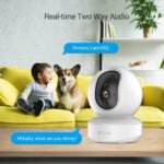 EZVIZ – Caméra IP Wi-Fi intérieur Panoramique | Couvre chaque recoin en résolution 4MP – EZVIZ TY1 (4MP)