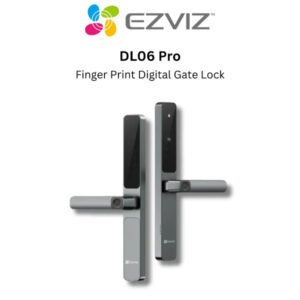 Serrure connectée avec empreinte digitale double face – EZVIZ DL06 Pro