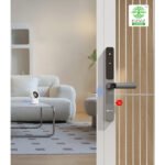 Serrure connectée avec empreinte digitale double face – EZVIZ DL06 Pro