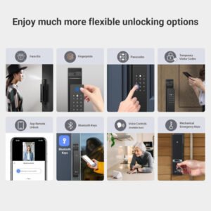 Serrure connectée avec reconnaissance faciale – EZVIZ DL50FVS