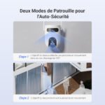 EZVIZ – Caméra IP Wi-Fi extérieur à double objectif panoramique et inclinable Jour/Nuit – EZVIZ H9c Dual 2K (3MP)