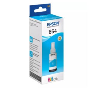 Encre Epson 664 Cyan – 70ml – Epson 664 EcoTank Cyan