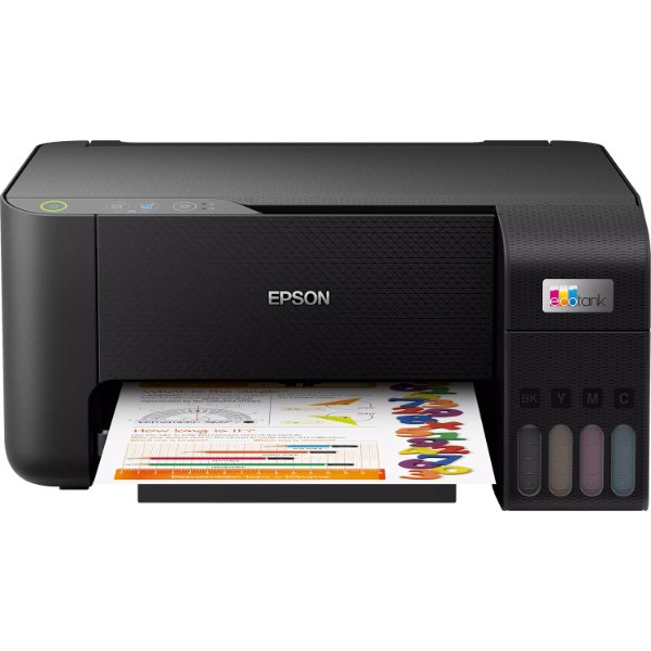 Imprimante multifonction jet d’encre Couleur A4 3-en-1 (USB 2.0) avec réservoir d’encre – Epson EcoTank L3210