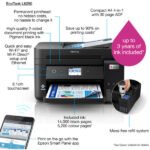 Imprimante multifonction jet d’encre Couleur A4 4-en-1 Recto Verso automatique, (Wi-Fi – Epson EcoTank L6290