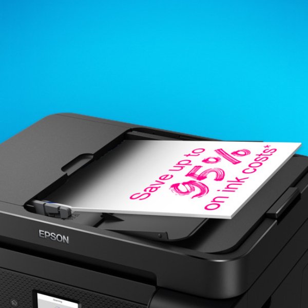 Imprimante multifonction jet d’encre Couleur A4 4-en-1 Recto Verso automatique, (Wi-Fi – Epson EcoTank L6290