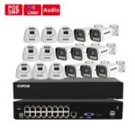 NVR Kit 16 Caméras De Surveillance IP PoE 5MP Full Couleur+Audio – FOSVISION FS-3358/4K58N-PRO-16CH (5MP)