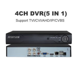 Enregistreur DVR 4CH Analogic 5MP – FOSVISION FS-6004PLUS-4CH (5MP)
