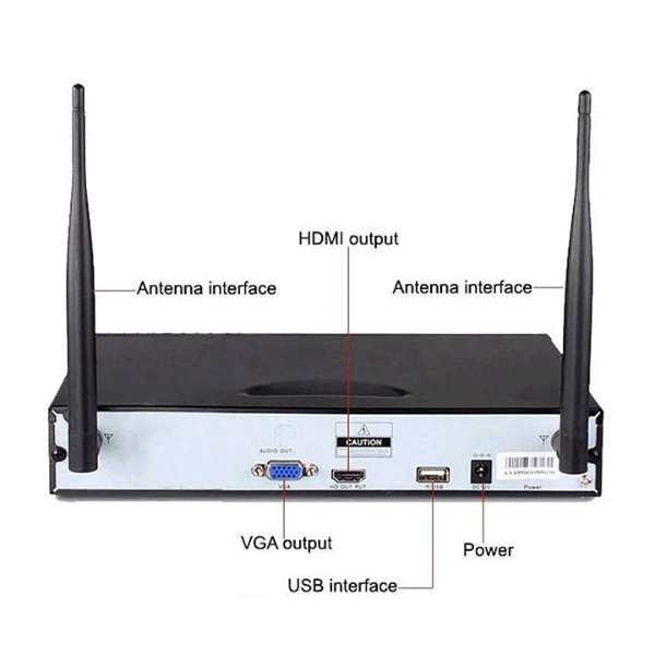NVR Kit 16 Caméras De Surveillance IP WiFi 3MP Full Couleur+Audio – FOSVISION FS-6099W30LS-16CH (3MP)
