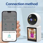 Caméra WiFi Appel vidéo avec Écran LCD de 2,8 pouces – FOSVISION FS-C3K-W-3M (3MP)