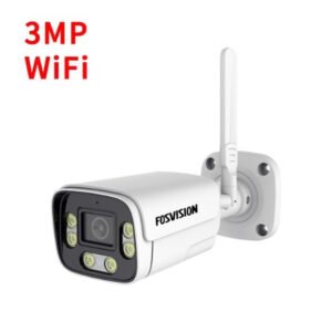 Oeil Caméra Bullet WiFi Full Couleur 3MP Extérieure – FOSVISION FS-C6F-W-3M (3MP)